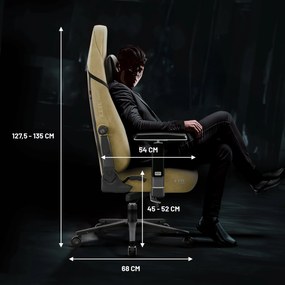 Fotel Diablo X.Eye Prime Broken Gold Normal Size