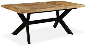 Prostokątny stół z drewna mango w stylu loft F2-L32