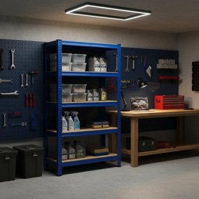 Regał o dużej nośności HEAVY, maks. 875kg, 90x40x180cm, niebieska Monzana