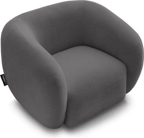 Ciemnoszary fotel Celine – Bobochic Paris