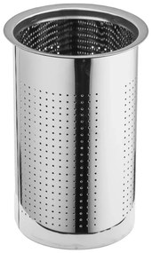 Altom Szklany czajnik z sitkiem 2,3 l, czarny