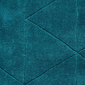 Zielony wełniany dywan Think Rugs Kasbah, 150x230 cm