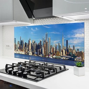 Panel nad blat kuchenny Metropolia W Świetle Dnia