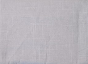 PrzytulneMieszkanie.pl Bawełniane prześcieradło SLUB 140x240 cm jasnoszare, 100% bawełna Rozmiar: 140 x 240 cm