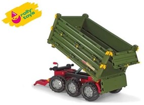 Rolly toys rollytrailer wielka przyczepa 3 osie multi trailer