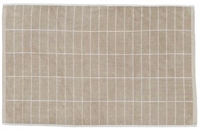 Beżowy dywanik łazienkowy 50x80 cm Tile Stone – Mette Ditmer Denmark