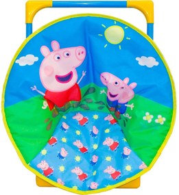 Składane krzesełko dla dzieci PEPPA PIG, niebieskie