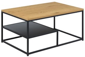 Stolik z blatem w dekorze dębu 60x90 cm Gila – Actona