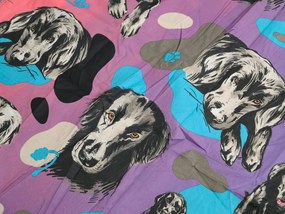 PrzytulneMieszkanie.pl PrzytulneMieszkanie.pl Bawełniana pościel ARTEMIS różowo-fioletowa Rozmiar pościeli: 70 x 90 cm | 140 x 200 cm