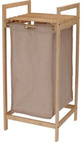 Kosz na pranie Bamboo, 33 x 73 x 33 cm