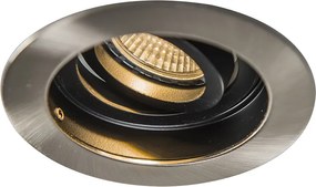 Wpuszczany reflektor Rondoo stalowy zestaw 5 sztuk