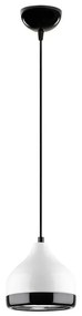 Żyrandol na lince YILDO 1xE27/40W/230V biały/czarny