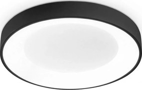 Ideal Lux - Lampa sufitowa LED PLANET LED/20W/230V CRI 90 Ø 40 cm czarna