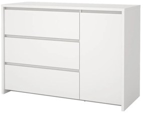 Biała komoda 119x84x48 cm Next – Tvilum