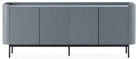 Szaroniebieska komoda 200x80x40 cm Willa – MOME