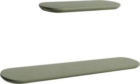 Zielone półki zestaw 2 szt. 55 cm Arely – Kave Home