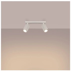 Kremowa lampa sufitowa 6,5x30 cm Gleam – Nice Lamps