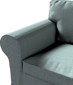 Pokrowiec na fotel Ektorp kolor niebieski tkanina strukturalna