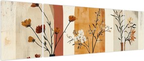 Obraz - Wazony w łukach (170x50 cm)