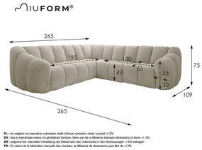 Ciemnozielony narożnik Shell – Miuform