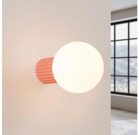 Sollux SL.1752 - Kinkiet łazienkowy HALO 1xG9/8W/230V IP44 różowy