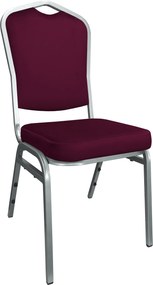Krzesło Vega tkanina Welur bankietowe konferencyjne stelaż metalowy : Kolor Stelaża - Szary, Kolor tkaniny - VELVET - MG02