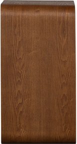 Stolik w dekorze orzecha 32x40 cm Frey – WOOOD