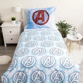 Dziecięca bawełniana pościel Jerry Fabrics Avengers Heroes, 140x200 cm