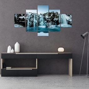 Obraz lodowców (125x70 cm)