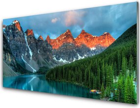 Panel nad blat kuchenny Alpejska Sielanka nad Wodą