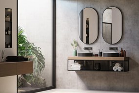 Lustro łazienkowe 8144B owalne