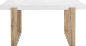 Biały stół 90x160 cm Solid – Støraa