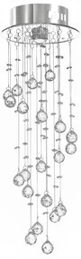 LAMPA KRYSZTAŁOWA PLAFON APP779-3C