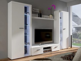 Meblościanka Rena XL 300 cm - biały mat