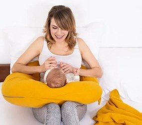 Babymatex Wrap żółty, 80 x 120 cm