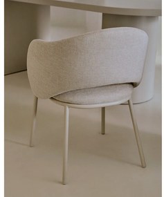 Kremowe krzesło Maina – Kave Home