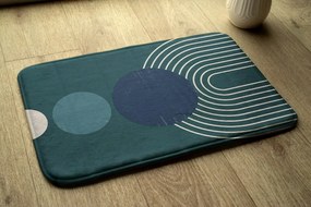 Dywanik łazienkowy antypoślizgowy Dywanik łazienkowy antypoślizgowy Geometryczny Wzór