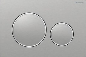 Geberit 115.882.SN.1 - Przycisk spłuczki Sigma20 24,6x16,4 cm stal nierdzewna