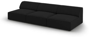 Czarna sofa 240 cm Jodie – Micadoni Home