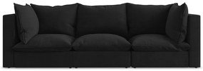 Czarna sofa 255 cm Manao – Makamii