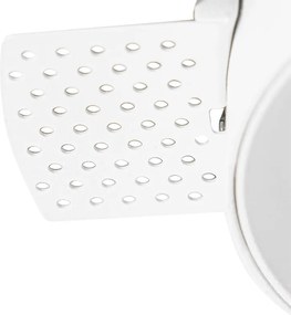 Zestaw 6 nowoczesnych reflektorów wpuszczanych białych GU10 okrągłych bezramkowych - Oneon Honey