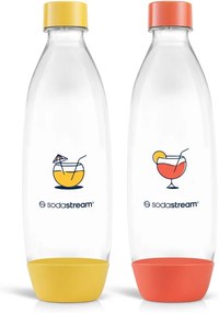 Sodastream Butelka Fuse Orange/Yellow 2x 1 l, do zmywarki