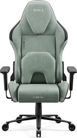 Fotel gamingowy materiałowy Diablo X-One Prime Normal Size, Ghotic Green