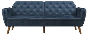 Niebieska rozkładana sofa 211 cm Tallulah – Novogratz