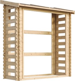 Drewniana drewutnia - M201-1