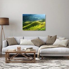 Obraz na szkle - Koncert w Tarasach Ryżowych (70x50 cm)