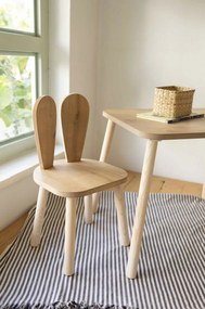 Krzesełko dla dzieci Bunny Chair – brązowe