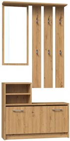Komplet Mebli Do Przedpokoju Z Lustrem W3-N13