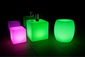 Świecąca kula LED 50 cm – 18 RGB + 12 białe