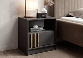Szafka nocna stolik lamele Sophie szuflada 51cm